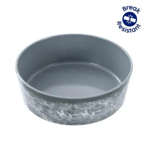 1.5L Tuff Stuff Grey Pet Bowl - 20.5cm x 6.5cm