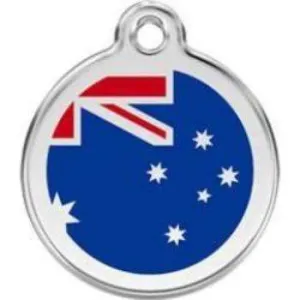 Australian Flag Pet ID Tag