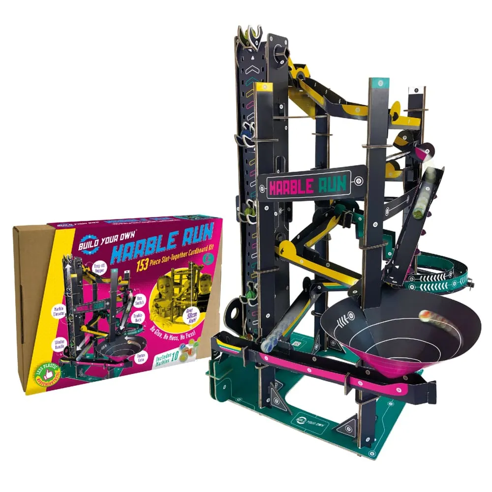 Build Your Own Plane Marble Run