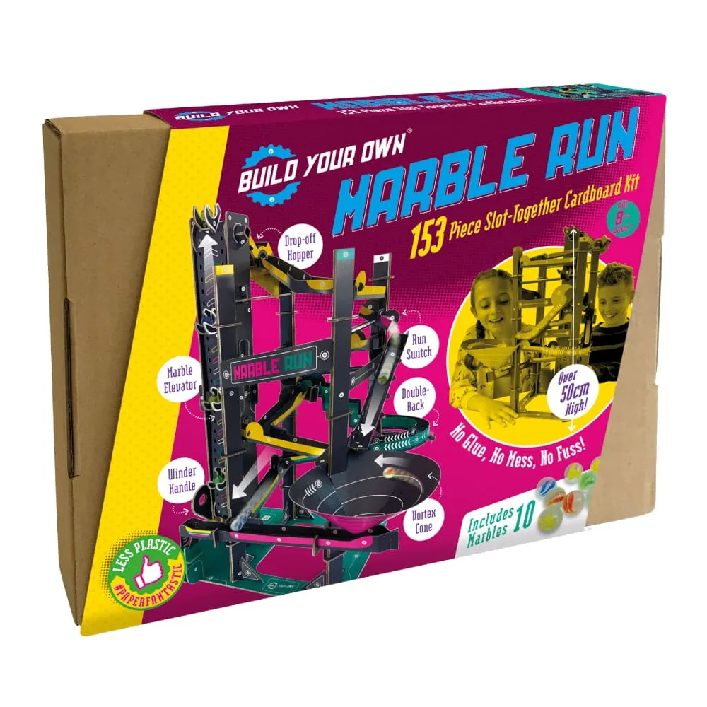 Build Your Own Plane Marble Run