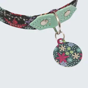 'Christmas Snowflakes' Pet Tag