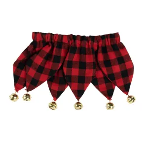 Jester Pet Collar Christmas Accessory - Large/XLarge