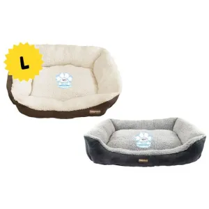Super Soft Large Pet Bed - 65cm x 90cm x 23cm