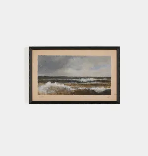 Tides A Changing by Aileen Fitzgerald Framed Print